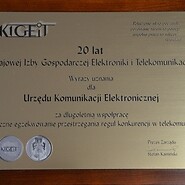 Prezes UKE wyróżniona na V Forum Gospodarczym TIME