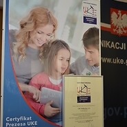 Wręczenie Certyfikatów Prezesa UKE na 2014 rok