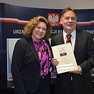 Wręczenie Certyfikatów Prezesa UKE na 2014 rok
