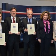 Wręczenie Certyfikatów Prezesa UKE na 2014 rok