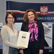 Wręczenie Certyfikatów Prezesa UKE na 2014 rok