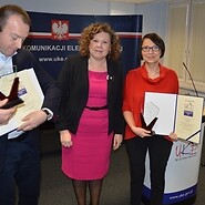 Wręczenie Certyfikatów Prezesa UKE na 2015 rok