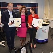 Wręczenie Certyfikatów Prezesa UKE na 2015 rok