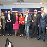 Wręczenie Certyfikatów Prezesa UKE na 2015 rok